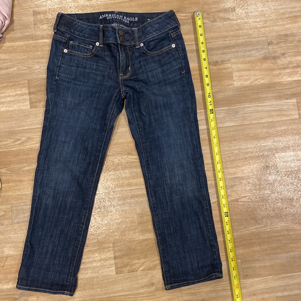 American Eagle cropped jean